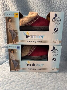 Slippers 🥿 rubber sole & memory foam